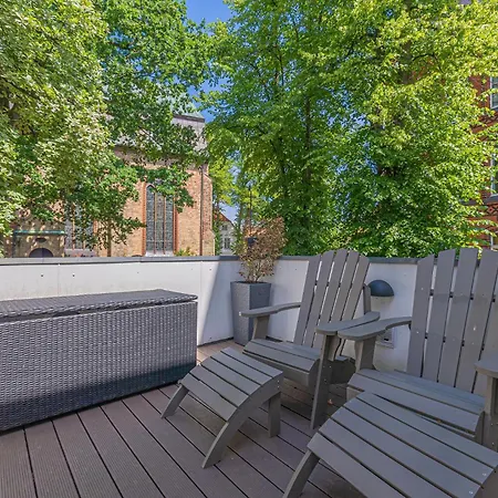 Fewo1846 - Dampfer Alexandra Ii - Urige Mit Zwei Schlafzimmern Am Nordermarkt Im Stadtzentrum * Flensborg